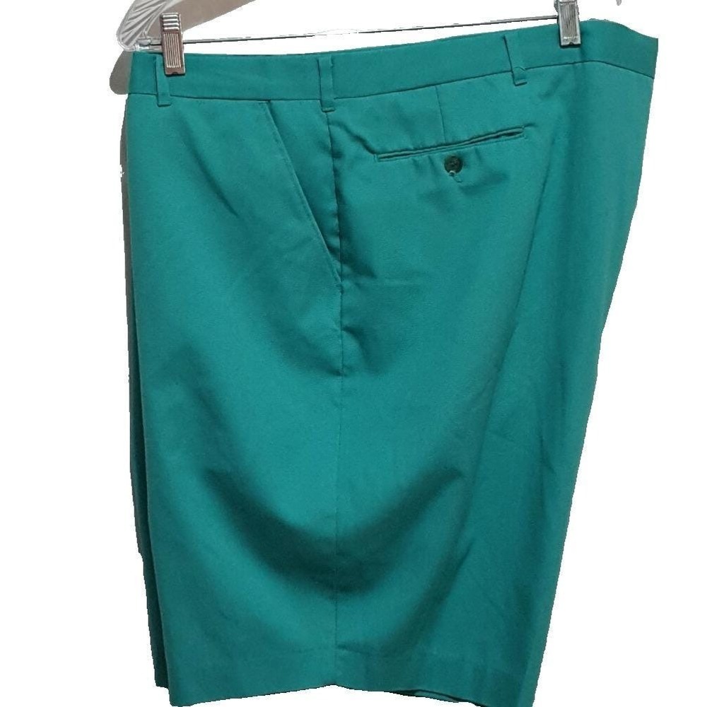 Sears The Men's Store Shorts Big 52 Fit 51 Teal Green Pockets Vintage